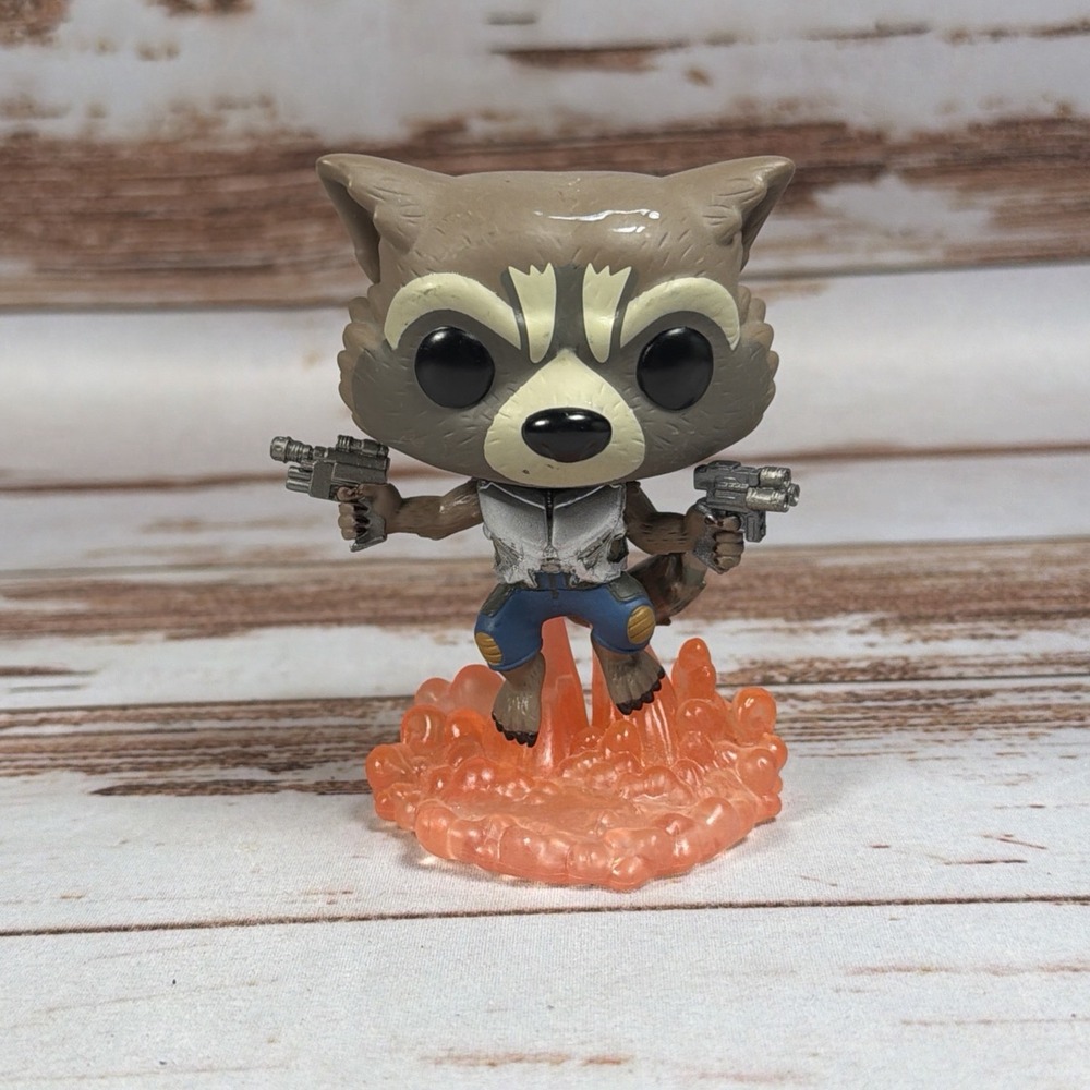 Funko Pop Guardians of the Galaxy Vol 2 Rocket Raccoon #201 Loose Bobblehead